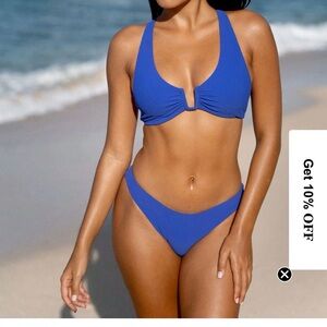 Berlook Navy Bikini Set